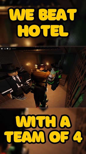 Beating The Hotel For The First Time With A Squad! 🏨 #roblox #doors #robloxdoors
