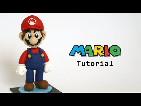 Mario Figurine Polymer Clay Tutorial