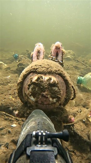 A Fish with a GoPro Find Lost Items at the Bottom of a River #gopropov #gopro