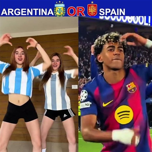 Argentina vs Spainl World Cup 2026 Dance Battle 🔥 #football #worldcup #shorts