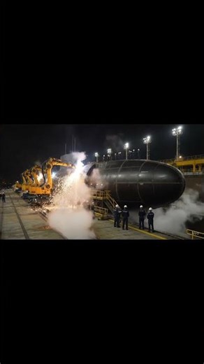 How Stealth Submarines Are Built – From Lab to Deep Sea! 🌊⚙️#Submarine #MilitaryTech