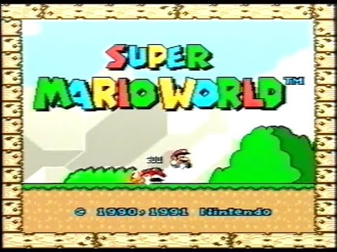 SNES - Super Mario World [VHS Longplay]
