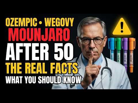 Ozempic, Wegovy, Mounjaro After 50 — What Doctors Don’t Tell You