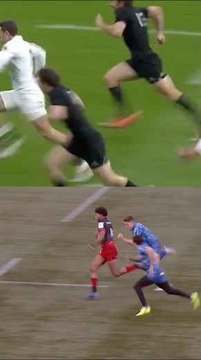 Noah Caluori channeling Jonny May against Clermont 🤝 | @I‪@InvestecChampionsCup‬Pre‪@PremSportsTV‬