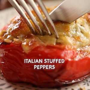 7.2K views · 347 reactions | Unbelievable Stuffed Italian Peppers! RECIPE HERE: https://recipe30.com/italian-style-stuffed-peppers.html/ | Recipe30 | Facebook