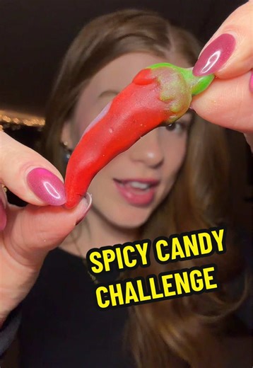 trying the Spicy Candy Challenge from @candycopia 🌶️🥵🔥 the acid reflux went crazy after those jelly beans #candyreview #spicycandy #spicycandychallenge #viralcandy #gifted