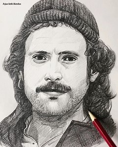 A Gentleman Drawing 😎 | Arjun sethi sketches