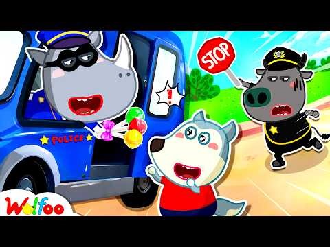 Wolfoo Police 👮 Fake vs Real Police? Beware of Stranger! Safety Rules | Wolfoo Channel |Kids Cartoon