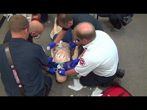 Mega Code Kelly™ Cardiac Arrest Training Demonstration at Palatine Fire Station 84