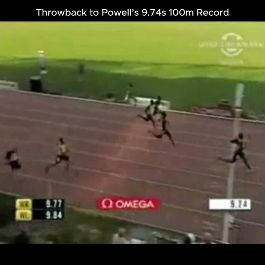 Throwback to Asafa Powell’s 9.74s 100m Record
