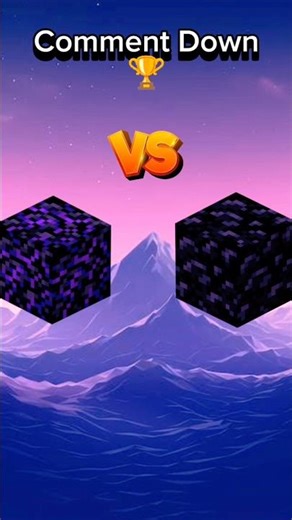 crying obsidian vs all blocks #minecraft #shorts