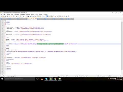How To Create HTML Form using Notepad++ in Just 3 Minutes Step by Step Easy HTML Tutorial