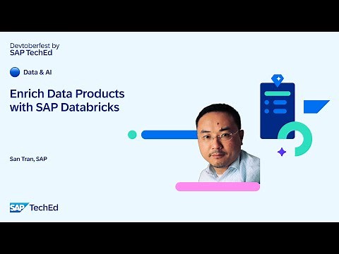 🔵Enrich Data Products with SAP Databricks