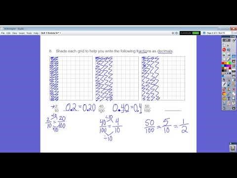 Unit 3 Review - Decimals
