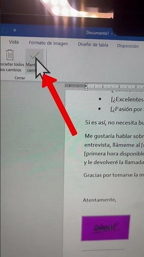 REMOVE BACKGROUND from a SIGNATURE in Word