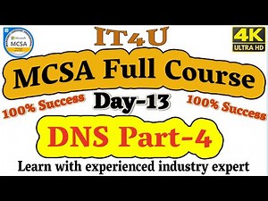 MCSA Full Course DNS Part 4 -Forwarders, Conditional Forwarders, Recursive & Iterative Query Round R