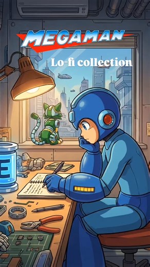 Kozmo Records 💿 on Instagram: "Con el video de ayer, Ya están en YouTube los primeros 8 Megaman de la saga clásica en formato Lo-fi🎵 Escucha la playlist ahora! 🔥 El link está en la bio y en historias 🎺 ¿Puedes adivinar a qué Robot Master corresponden las 3 Canciones? 👀 #megaman #music #lofi #megamanmusic"