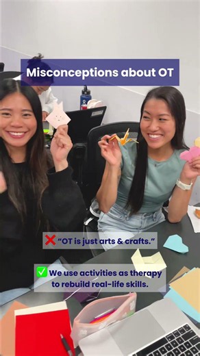 Occupational therapy is way more than people think. 👀