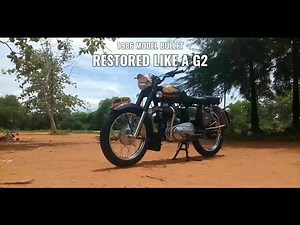 1986 Old Model Bullet Completely Restored like a Legendary Vintage G2 🔥🔥l Old Royal Enfield