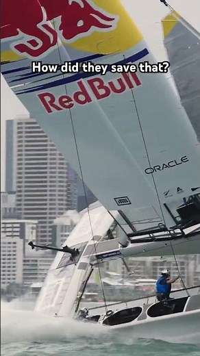 Woah! So close to a capsize! #SailGP #sailing #racing