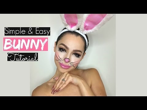 Bunny Halloween Makeup Tutorial| Simple & Easy