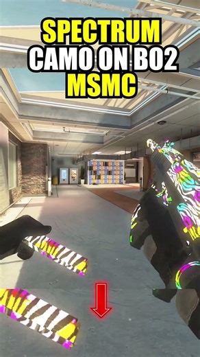 MSMC Showcase Custom Camo MOD "SPECTRUM" BO2