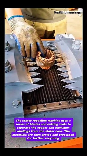 Motor Recycling Machine: Stator Processing Technology in Action