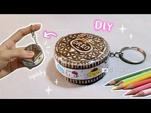 Diy Paper Craft ✨ Oreo Squishy | Tutorial | ASMR