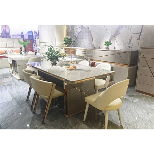 Simple Wooden Modern Dining Table 4 Chairs Home Furniture Dining Room Luxury Wood Dining Table Dinning Table Set for 6