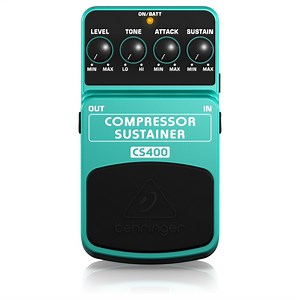 Behringer CS400 - Pedal Compresor Senales de Alto Bajo Nivel - Expo Music Perú