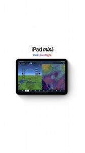 We are excited to have been highlighted in Apple’s announcement of the new iPad mini 7! The iPad mini has become popular among pilots since it launched in 2012. What kind of iPad do you fly with? 👀✈️ #iPadmini7 #ForeFlight | ForeFlight