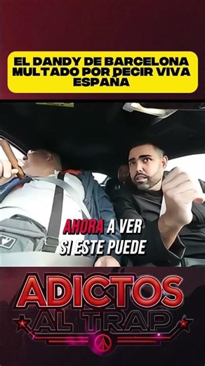 Barcelona dandy fined for saying "Long live Spain!" 😱 #dandy #barcelona #madrid #canaryislands #s...