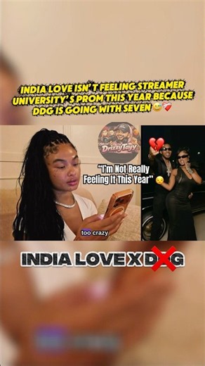 India Love MAD at DDG For Taken SEVEN to PROM ❤️‍🩹🫠