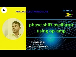phase shift oscillator using op-amp👈👈 ,rc phase shift oscillator experiment,👈👈