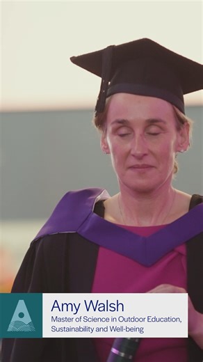 🎓 Amy Walsh graduated with a Master of Science in Outdoor Education, Sustainability & Wellbeing at our recent conferring ceremonies 🥳 📽 Amy, a Cancer Rehabilitation Physiotherapist, discusses how the course empowered her to confidently and knowledgeably integrate outdoor activity into rehabilitation for people with cancer diagnoses. ✨ Congratulations Amy & the very best of luck in the future | ATU Galway City