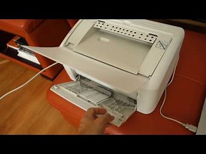 Printer Canon LBP3010 on Windows 10 (how to print)