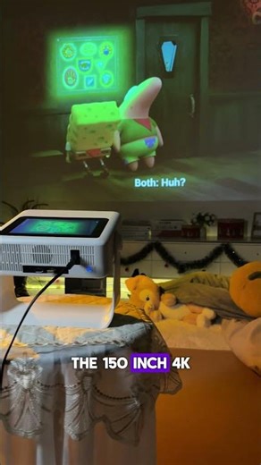 Tablet Projector Review: Use It as a Tablet OR Projector! #businesstech #smartphone #inventiontech