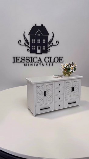 Building a Miniature Dollhouse Kit with Working Doors and Drawers
