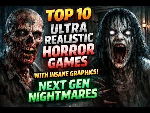 Top 10 Ultra Realistic Horror Games With Insane Graphics