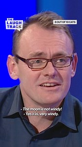 1M views · 4.8K reactions | Do NOT argue with Sean Lock about the moon and wind!  #comedyshow #8outof10cats | The Laugh Track | Facebook