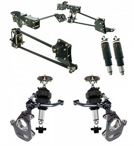 Complete Air Suspension System | 2007-2016 Silverado / Sierra 1500 2WD/4WD (with OE Cast Steel Arms) - Ridetech