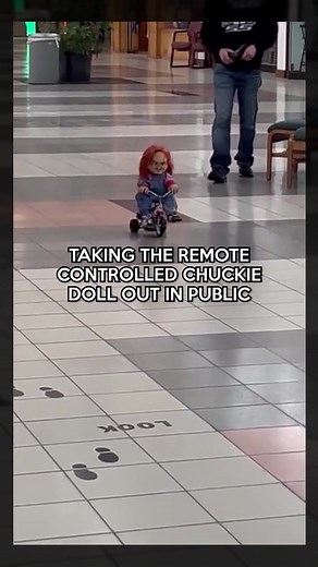 Chuckie Doll Prank in Public - Funny and Scary Prank Video