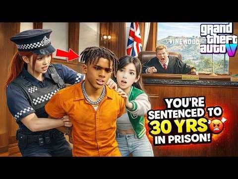 😢💔👶🏽 Kid Franklin Goes To UK Court Then THIS Happened 😱GTA5 Kid Franklin Real Life Mod S2 EP31
