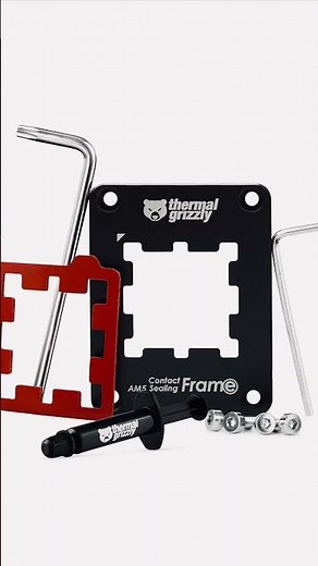 AM5 Cooling Upgrade: Install the Thermal Grizzly Contact Frame AM5 in Seconds