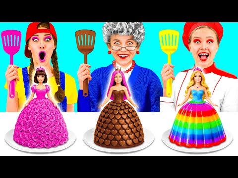 Me vs. Grandma Cooking Challenge | Awesome Culinary Recipes by Challenge Fun