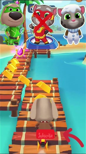 Teeno Hero Fail Ho Gaye! 😱 | Talking Tom Gold Run #shorts #funny #tomgoldrun