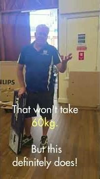 Overhead Public Walkway installation.. 60KG Commercial Monitor - by Tv Magic