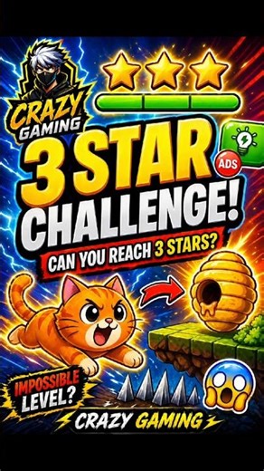 ⚡ 3 Star Challenge – Easy or Impossible?🧠 Only Smart Players Get 3 Stars!