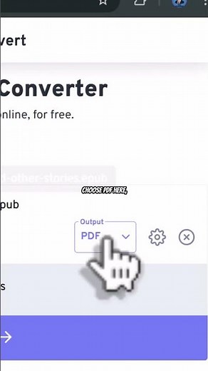 Convert ePub to PDF in Seconds! #shorts #epubtopdf #pdfconvertor