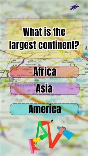 Geography Quiz 🌍 | What Is the Largest Continent on Earth? (Easy Question)